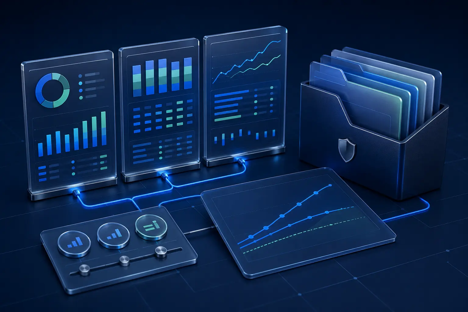 A refined investor finance pack with coherent forecasts, performance views and organised supporting records